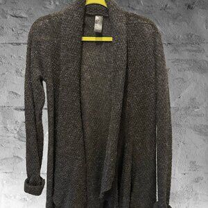 My Beautiful Raven Lagenlook Long Icelandic Wool Cardigan SZ S/M
